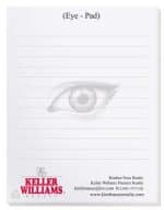 Custom Recycled Scratch Pads w/100 Sheets (4 1/8"x 5 3/8") - 2