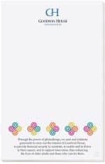 Custom Recycled Scratch Pads w/100 Sheets (5 3/8"x 8 3/8") - 1