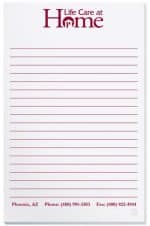 Custom Recycled Scratch Pads w/100 Sheets (5 3/8"x 8 3/8") - 2