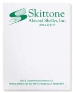 Custom Recycled Scratch Pads w/50 Sheets (4 1/8"x 5 3/8") - 3