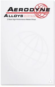 Custom Recycled Scratch Pads w/50 Sheets (5 3/8"x 8 3/8")