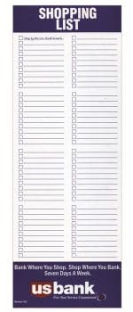 Custom Scratch Pad w/100 Sheets (4 1/8"x 10 7/8") - 3