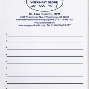 Custom Scratch Pad w/100 Sheets (4 1/8"x 5 3/8")