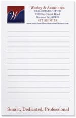 Custom Scratch Pad w/100 Sheets (5 3/8"x 8 3/8") - 1