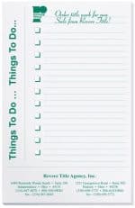 Custom Scratch Pad w/100 Sheets (5 3/8"x 8 3/8")