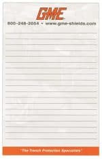 Custom Scratch Pad w/100 Sheets (5 3/8"x 8 3/8") - 2
