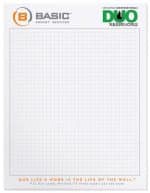 Custom Scratch Pad w/100 Sheets (8 3/8"x 10 7/8") - 3