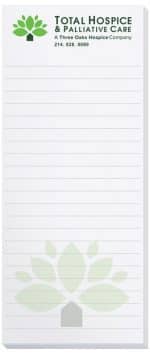 Custom Scratch Pad w/25 Sheets (3 ½"x 8 3/8") - 1