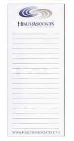 Custom Scratch Pad w/25 Sheets (3 ½"x 8 3/8") - 3