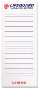 Custom Scratch Pad w/25 Sheets (3 ½"x 8 3/8") - 4