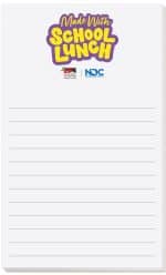 Custom Scratch Pad w/50 Sheets (3 ¼"x 5 3/8") - 1