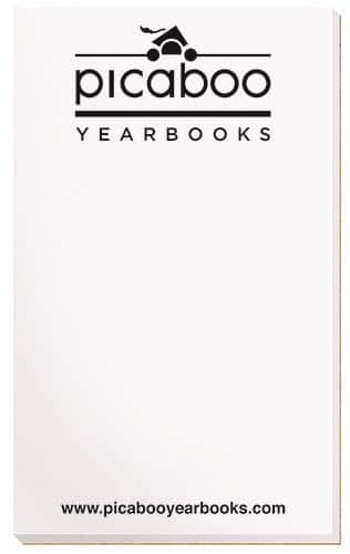 Custom Scratch Pad w/50 Sheets (3 ¼"x 5 3/8")