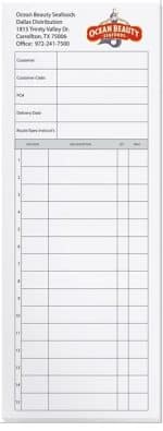 Custom Scratch Pad w/50 Sheets (4 1/8"x 10 7/8") - 1