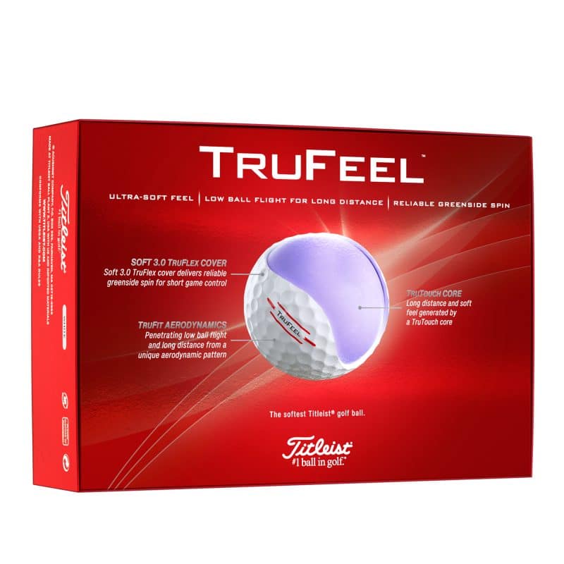 Custom Titleist TruFeel - 12 Pack - 7