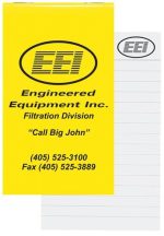 Custom Top Stapled Neon Memo Books