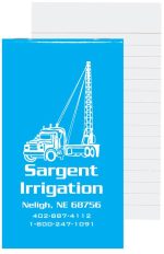 Custom Top Stapled Neon Memo Books - 5