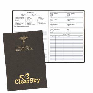 Custom Wellness and Recovery Book 7" x 10"