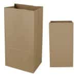 Custom 12# Sos Kraft Paper Bag - 7.06" X 13.75" - 1