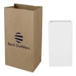 Custom 12# Sos Kraft Paper Bag - 7.06" X 13.75"