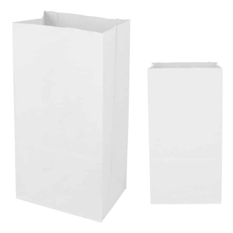 Custom 12# Sos Kraft Paper Bag - 7.06" X 13.75" - 4
