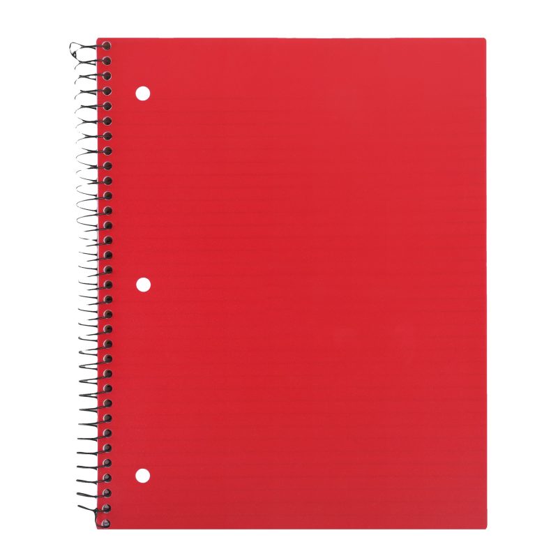 Custom 5 Subject Spiral Notebook - 3
