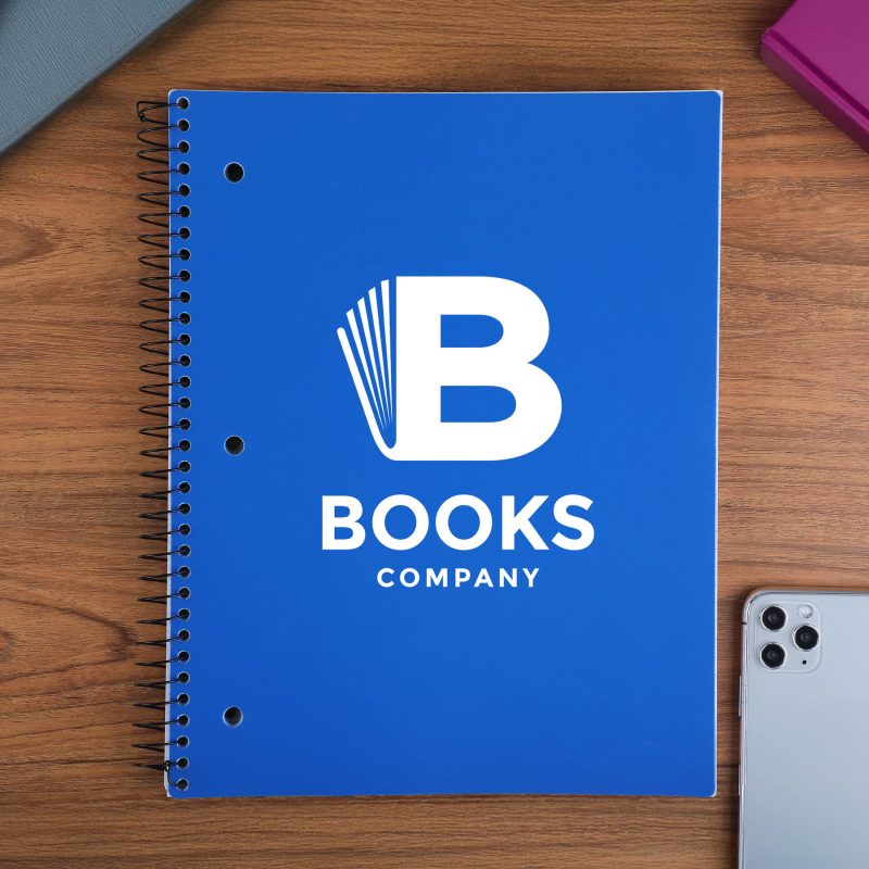 Custom 5 Subject Spiral Notebook