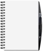 Custom 7"x10" Pronto! Full Color Journal w/Pen Loop (80 Sheets) - 1