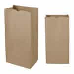 Custom 8# Sos Kraft Paper Bag - 6.12" X 12.43" - 1