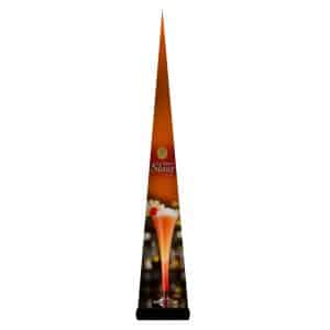 Custom Aire Pin™ LED Inflatable Cone - 7.5'
