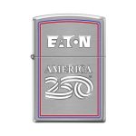 Custom America250 Brushed Chrome™ Zippo® Windproof Lighter