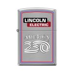 Custom America250 Brushed Chrome™ Zippo® Windproof Lighter - 2