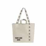 Custom America250™ - 14 Oz. Recycled Mono-strap Canvas Tote Bag