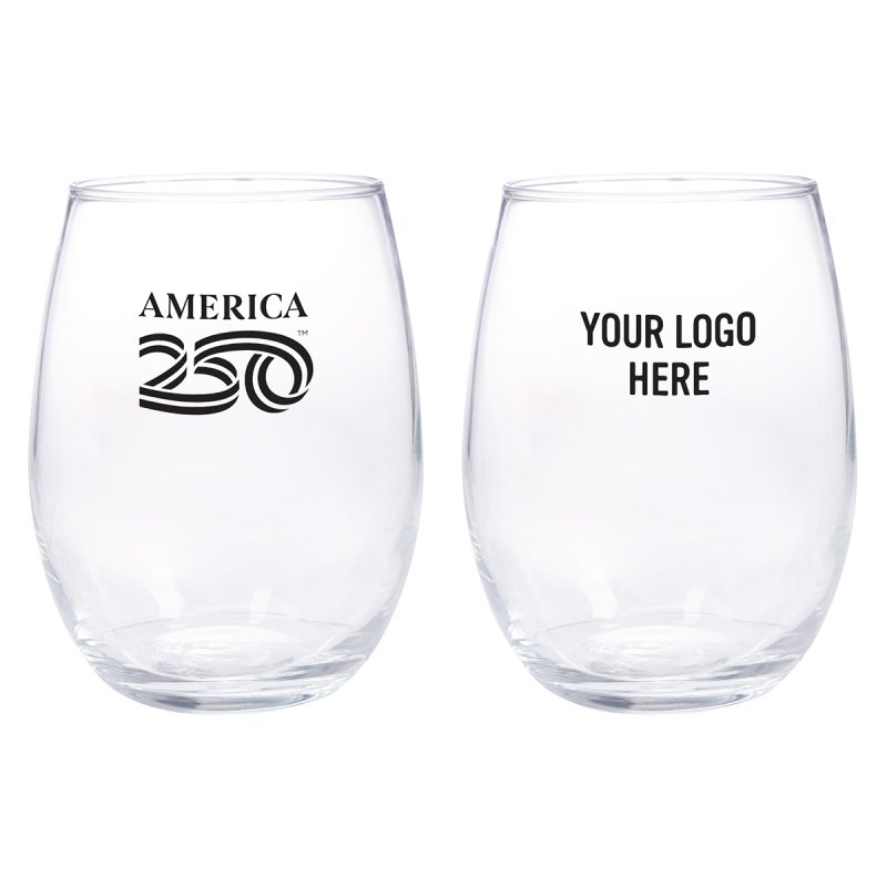 Custom America250™ 15 Oz. Wine Glass