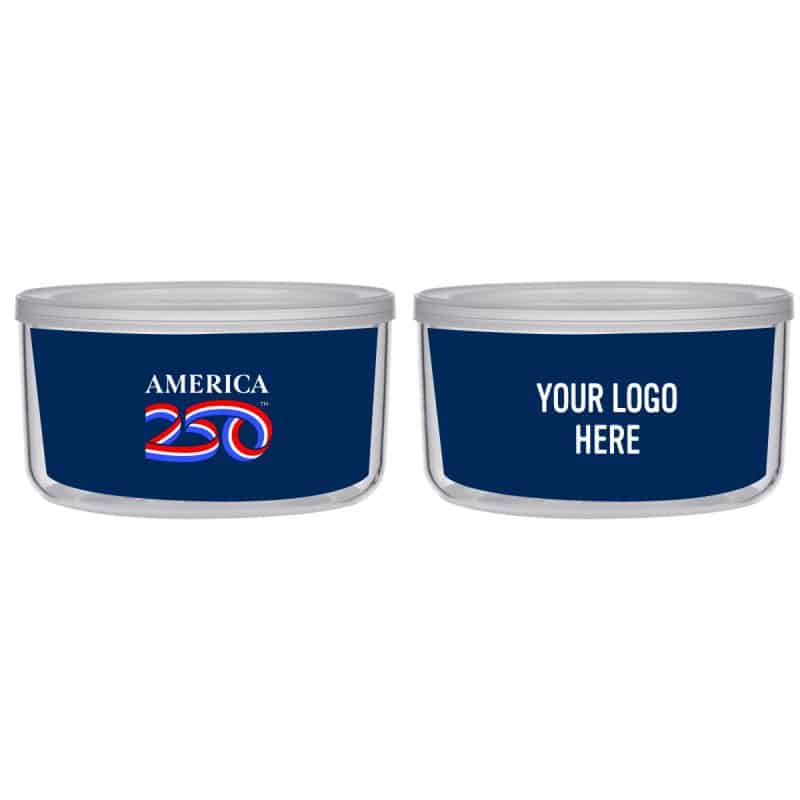 Custom America250™ 22 Oz. Tritan™ Storage Bowl