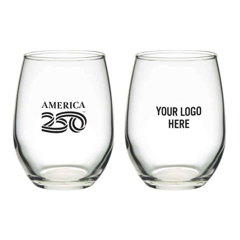 Custom America250™ 9 Oz. Wine Glass