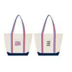 Custom America250™ Sublime Series Recycled Poly Canvas Starboard Tote Bag