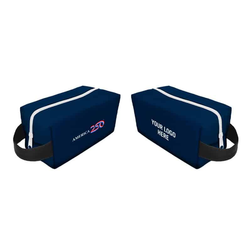 Custom America250™ Sublime Series Rpet Dopp Kit Toiletry Bag