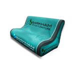 Custom Design-Air Inflatable Couch Full-Digital Imprint 59"L x 31"H x 35"D