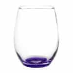 Custom Enjoy 21 oz. ARC Stemless Wine Glass with Color Bottom - 3