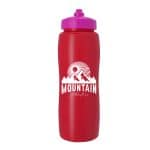 Custom Garyline® Curve Sport Bottle with Mighty-Shot Valve Lid - 32 oz. - 4