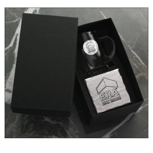 Custom SOHO Single Mug and Square Coaster Set