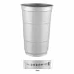 Custom Top Cup By Ball™ 24 Oz. Aluminum Cup - 1