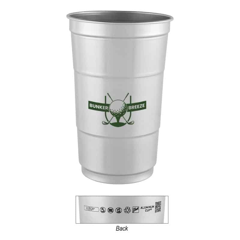 Custom Top Cup By Ball™ 24 Oz. Aluminum Cup - 3