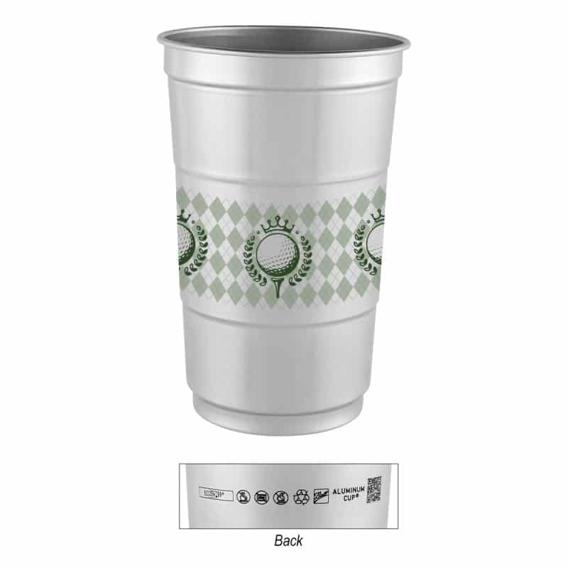 Custom Top Cup By Ball™ 24 Oz. Aluminum Cup - 4