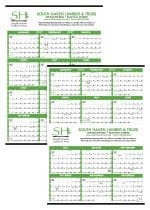 Custom Triumph® Calendars Small Quantity Custom Span-A-Year Calendar
