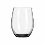 Custom Wine O'Clock 9oz ARC Stemless Wine Glass C8832 with Color Bottom - 5