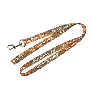 Custom 1" X 60" Dye Sublimated Full Color Pet Leash