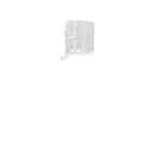 Custom 1 oz Single Color Moisture Bead Sanitizer in Trapezoid Bottle - 4