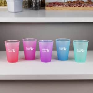Custom 12 Oz. Frost Flex Mood Cup