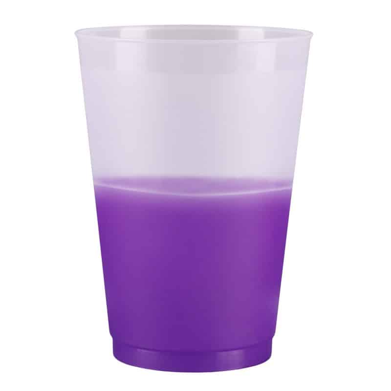 Custom 12 Oz. Frost Flex Mood Cup - 6